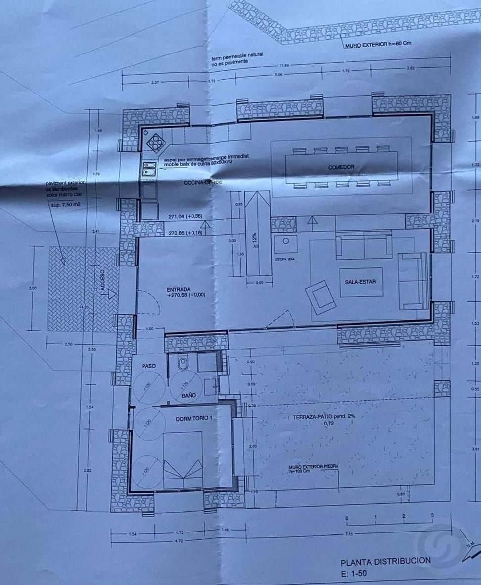 Floor plans — 25 acre property with house