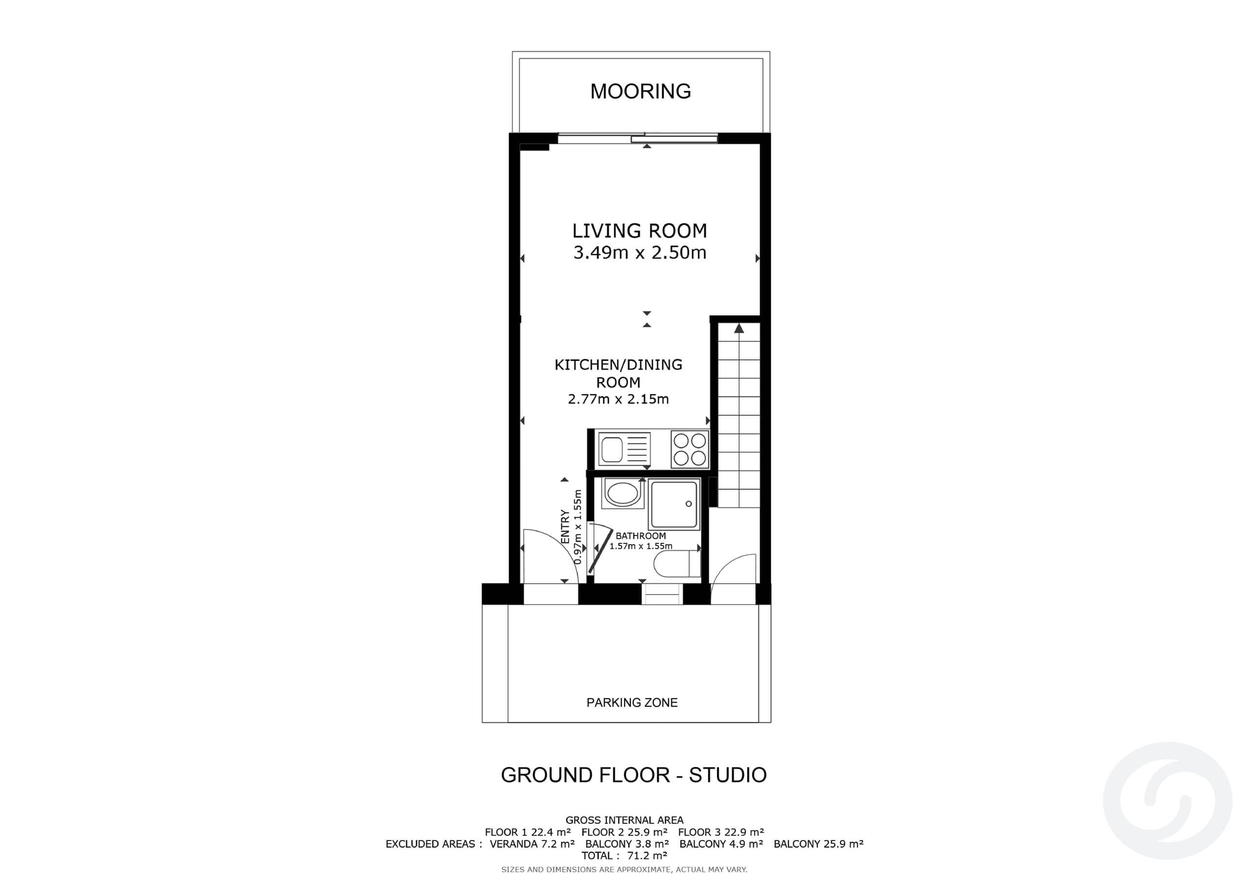Plans — Maison Raffinée à Empuriabrava avec Amarre Privée à Proximité de la Mer – Idéale pour Passionnés de Navigation