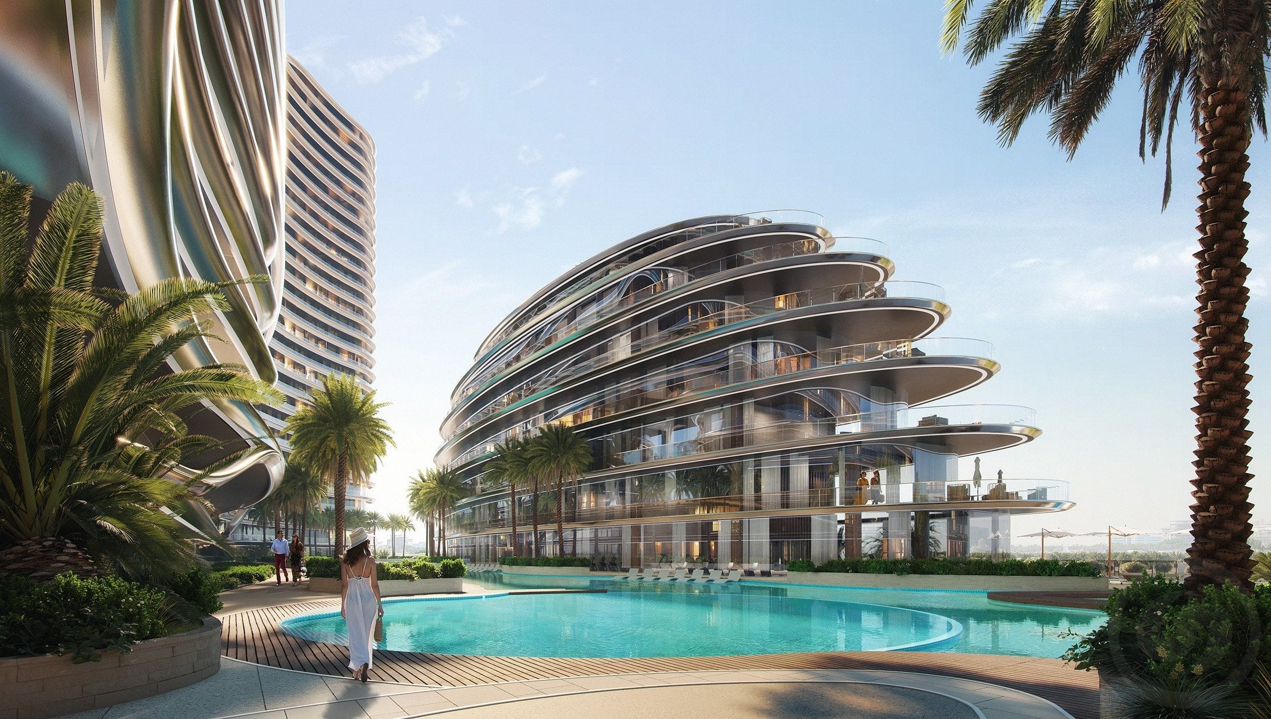 Luxury studios in Business Bay, Dubai - Binghatti Aquarise