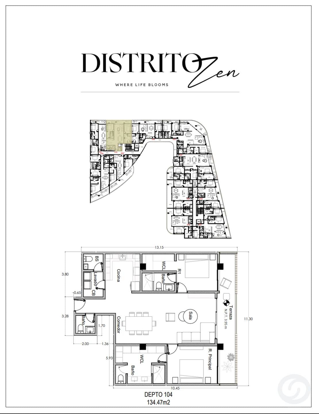 Floor plans — Apartments in Cancun - Enjoy the Riviera Maya and the Caribbean