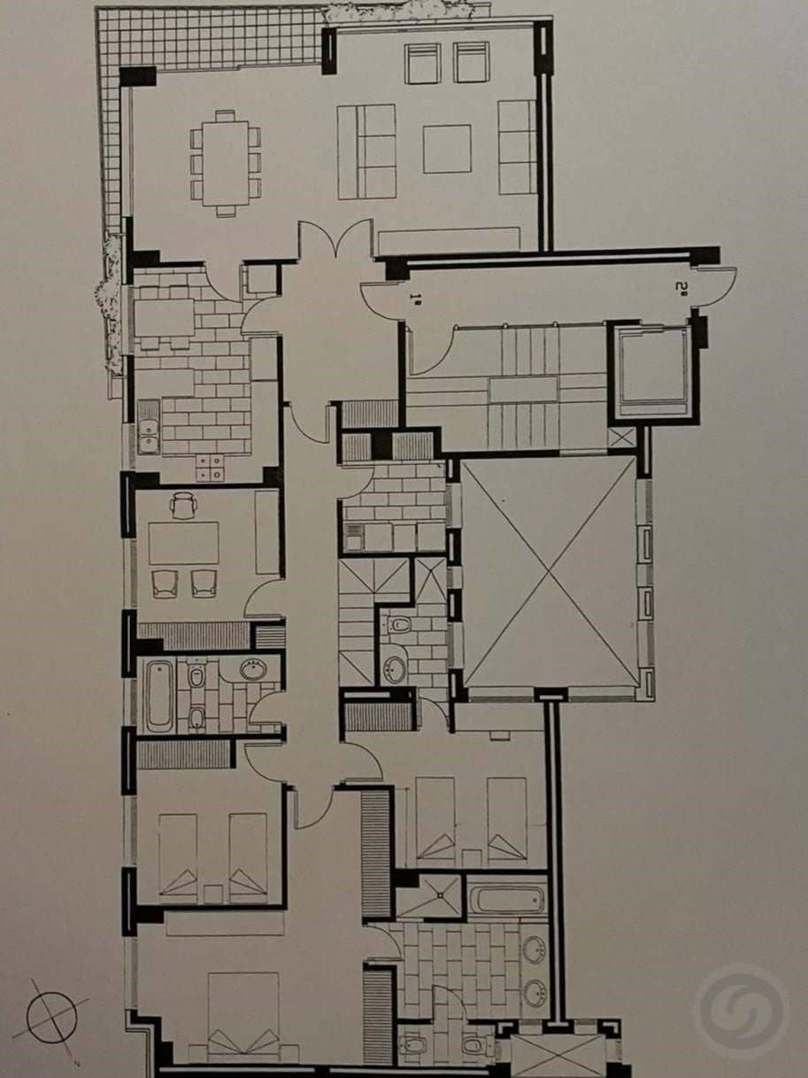 Floor plans — Exclusive Duplex Penthouse in Girona's Eixample – Spaciousness, Light and Elegance in the City Centre