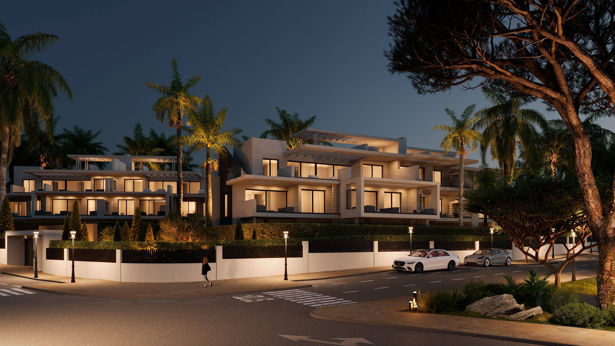 Apartamentos y áticos con vistas al mar en Estepona