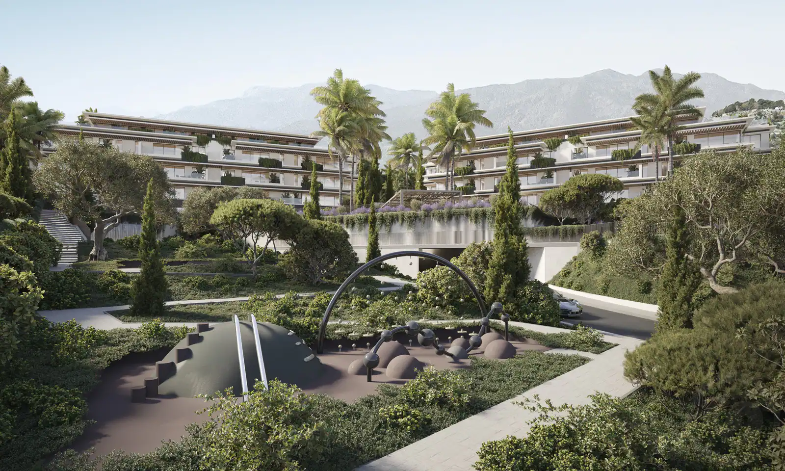 Apartamentos, coberturas e vivendas com vista para o mar em Mijas – Buenavista