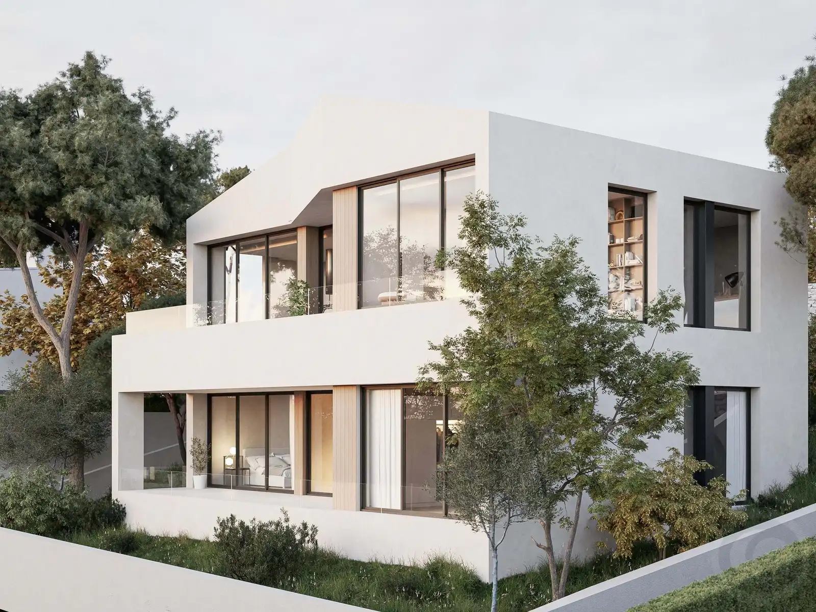 Elegante casa contemporánea con piscina y espacios luminosos y vistas al mar – Sant Feliu de Guíxols