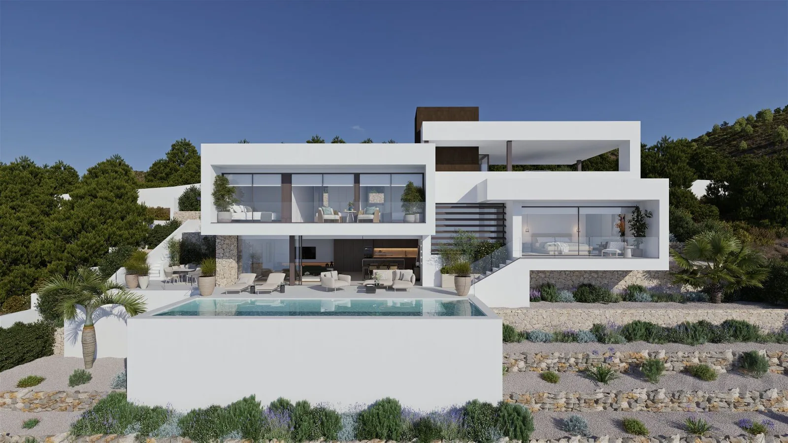 Villas de lujo con vistas al mar en Altea